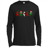Dancing Bears Dance Christmas For Xmas Sweatshirt - Canvas Long Sleeve T-Shirt