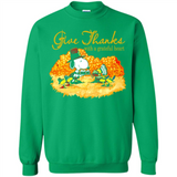 Snoopy Thanksgiving Give Thanks With A Grateful Heart - Sweatshirt