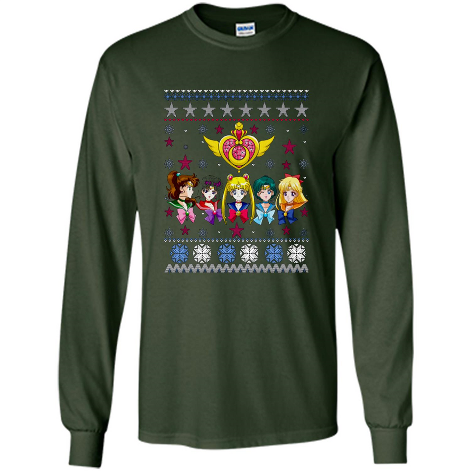Sailor Moon Ugly Christmas Sweater Perfect Christmas PINGPONG