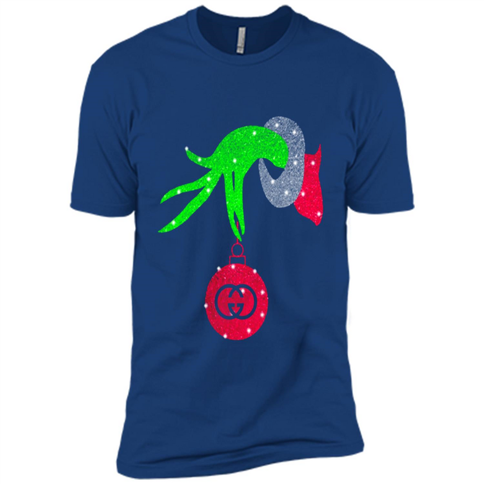 Grinch hand holding logo Gucci PING PONG