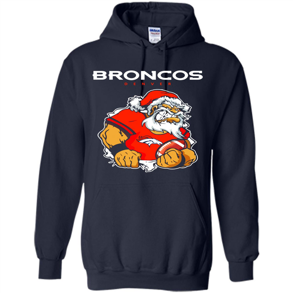 Grumpy Santa Claus Broncos Denver Football Team PINGPONG