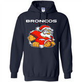 Grumpy Santa Claus Broncos Denver Football Team PINGPONG