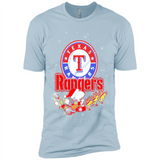 Snoopy Christmas Texas Rangers - Premium Short Sleeve T-Shirt