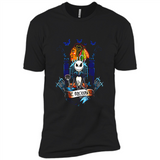 Chicago Blackhawks Halloween The Nightmare Before Christmas - Premium Short Sleeve T-Shirt