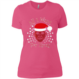 Obama All I Want For Xmas T Shirt PINGPONG - Ladies' Boyfriend T-Shirt