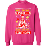 We Gonna Party Like It's My Birthday Jesus Christmas PINGPONG