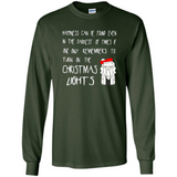 Christmas Ugly Sweater Christmas Lights - Long Sleeve T-Shirt
