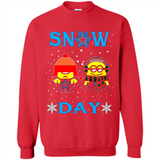 Snow Day Shirt For Dallas Cowboys Vs Minion Fans pingpong