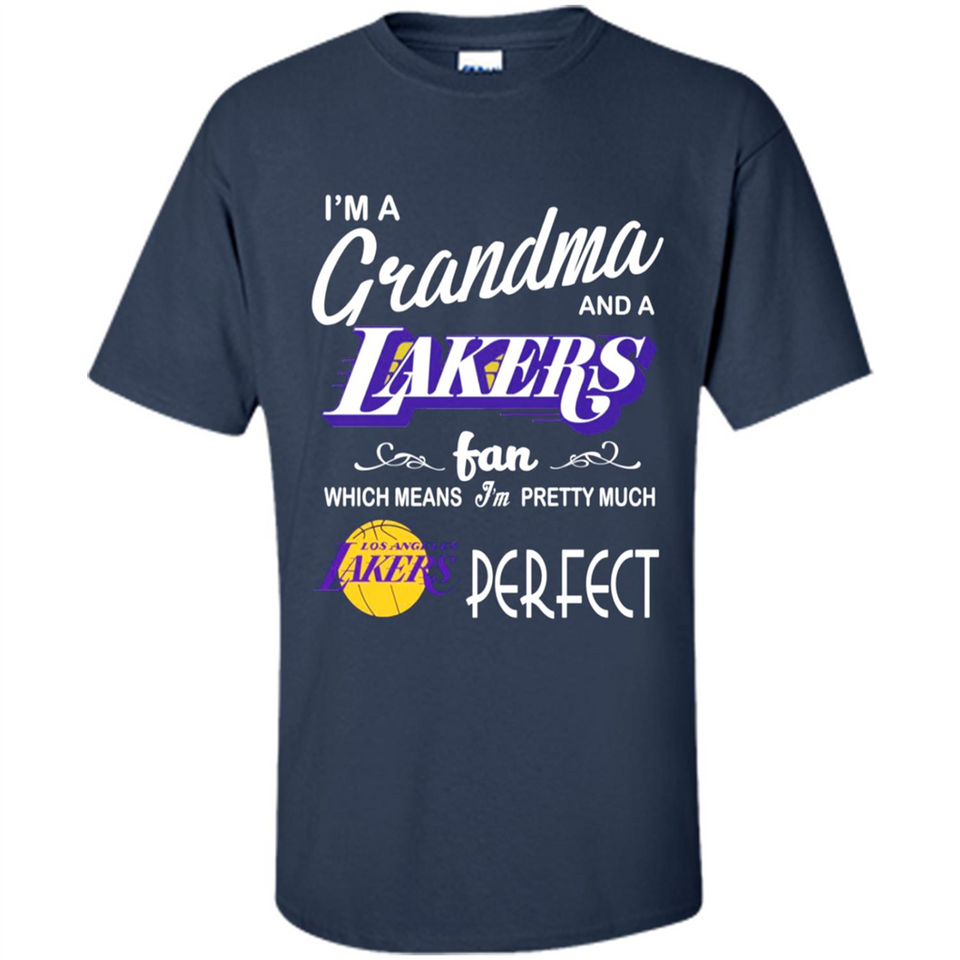 I'M A Grandma And A Los Angeles Lakers Fans