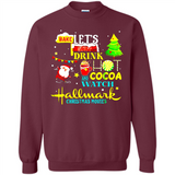 Santa claus i just want to bake stuff and waych christmas movi PINGPONG - Sweatshirt