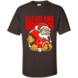 Grumpy Santa Claus Cleveland Browns Football Team PINGPONG