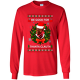 Mike Tyson Thanta Clauth Santa Claus Christmas sweater PINGPONG