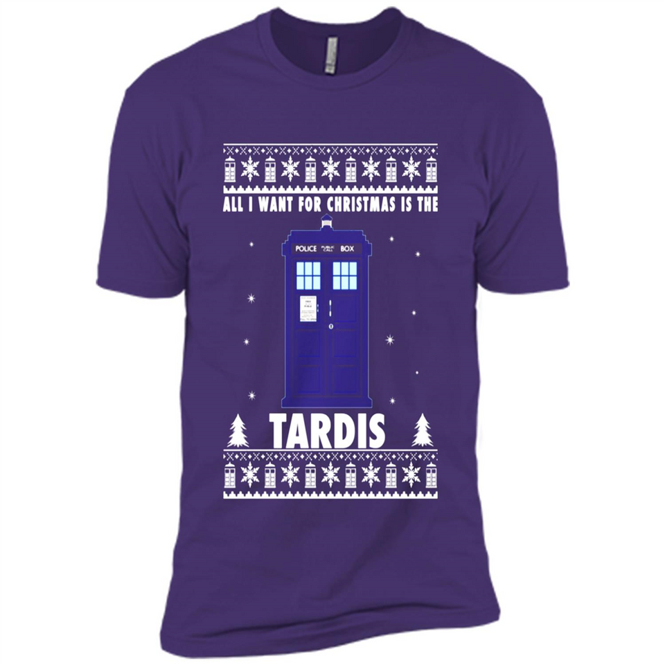 All I Want For Christmas Is The Tardis Ugly PINGPONG