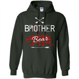 Brother Shirt Buffalo Plaid Family Camping Bear Tee - Hoodie