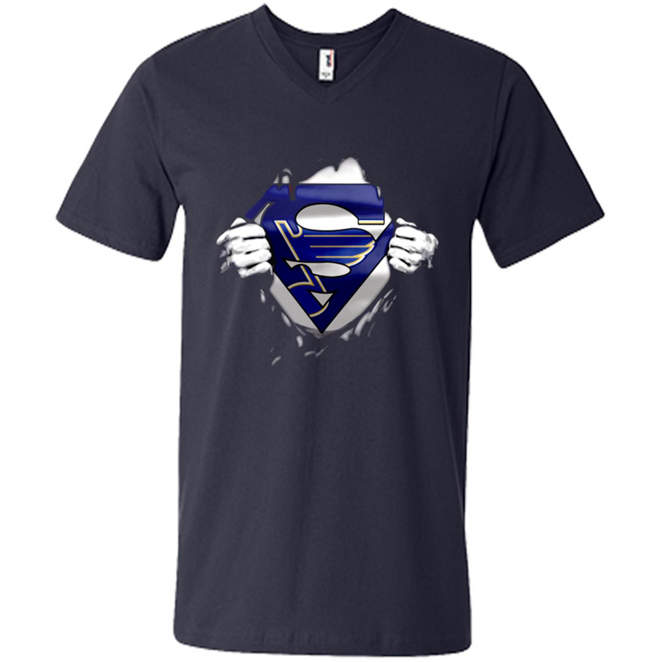 St. Louis Blues And Superman Fans