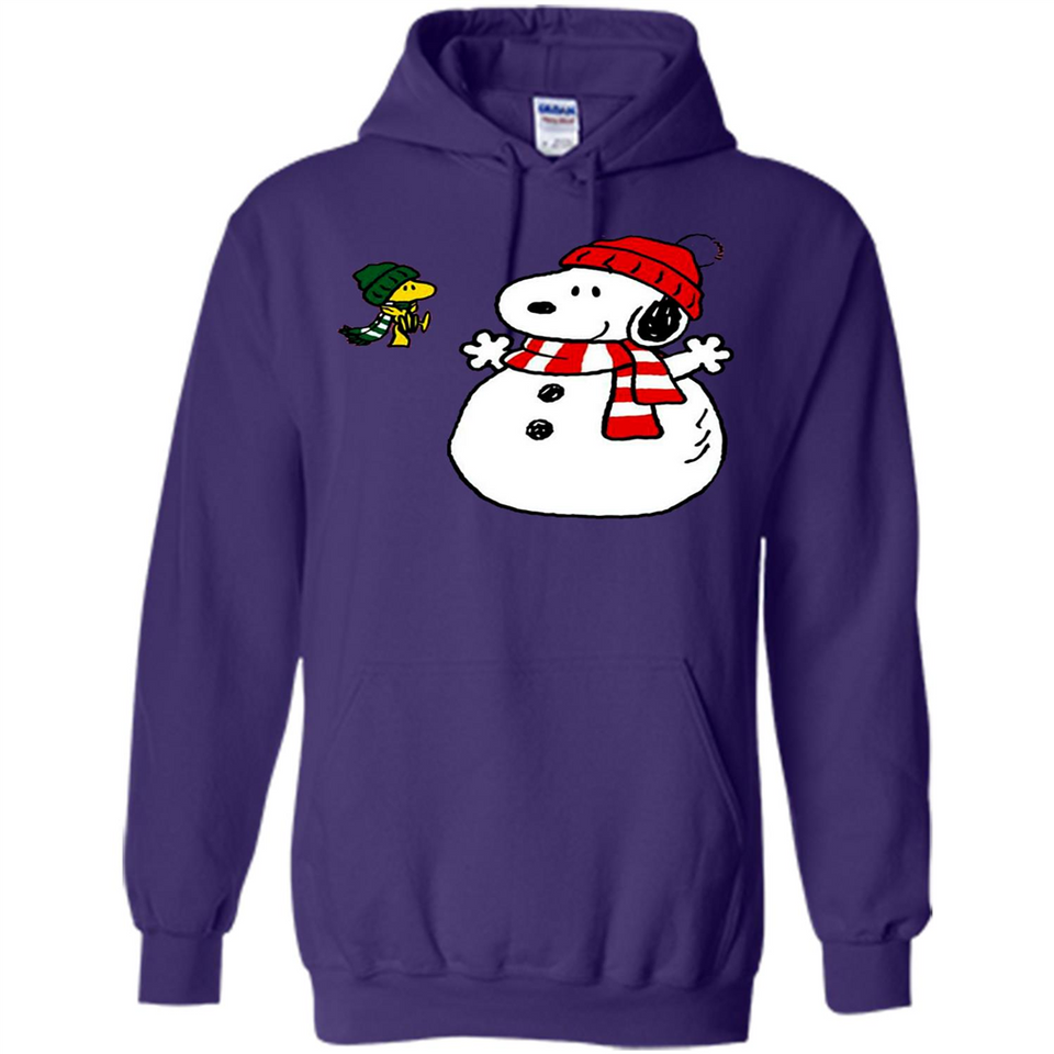 Snoopy Snowman Christmas