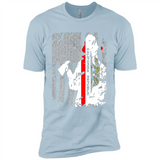 Paradise California Firefighter Thin Red Line Funds Youth T-Shirt PINGPONG - Premium Short Sleeve T-Shirt