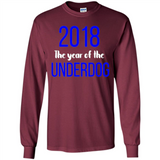 2018 The Year of the underdog tee - Long Sleeve T-Shirt