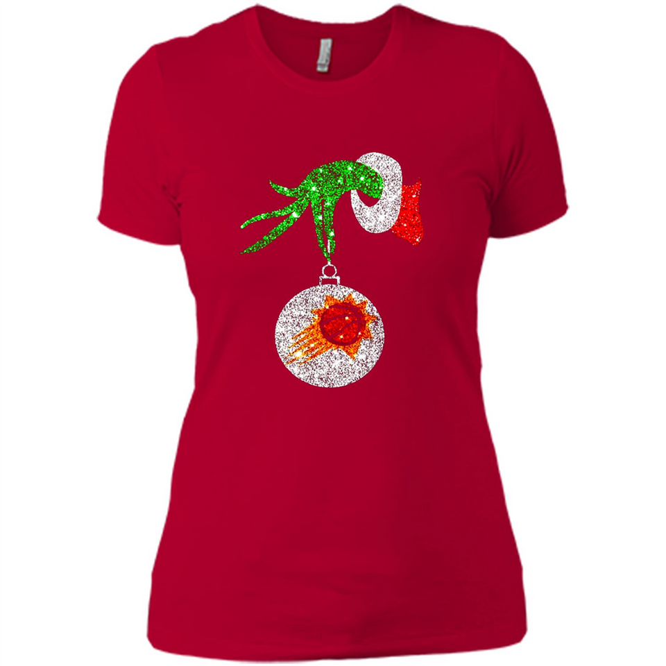 Amazing Phoenix Sun Glitter Grinch Monogram Ornament Christmas Gift - Ladies' Boyfriend T-Shirt