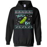 Rick and Morty Pickle Rick Ugly Christmas Sweater - Hoodie