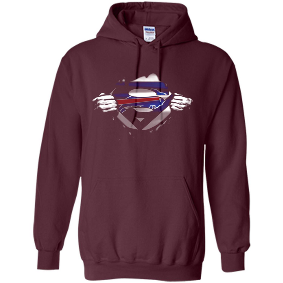 Buffalo Bills And Superman Fans - Hoodie