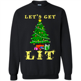 Let’s Get Lit Christmas Drinking sweater PINGPONG