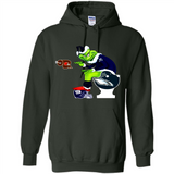 Los Angeles Rams Toilet Grinch Santa Claus Football Fan PINGPONG