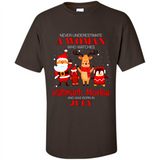 Never Underestimate A July Woman Watches Hallmark Movies Sweatshirt PINGPONG