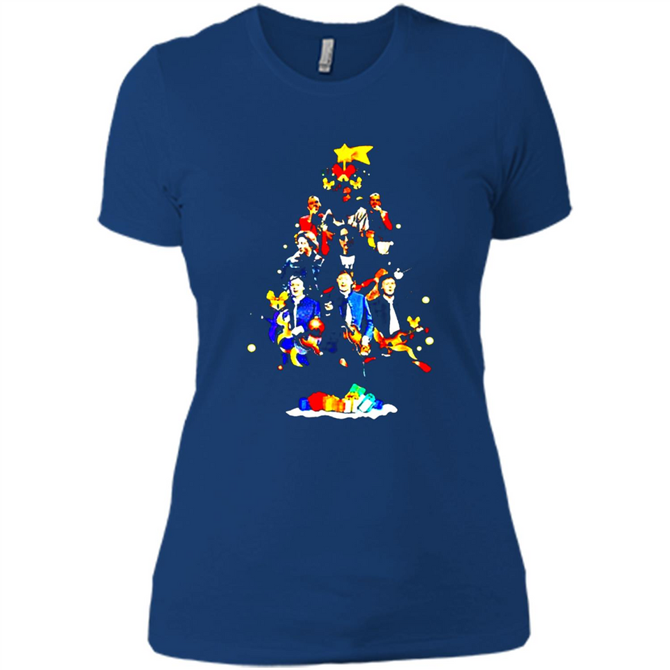 JOHN LENNON CHRISTMAS TREE - Ladies' Boyfriend T-Shirt