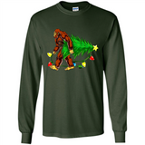 Hugging Christmas Tree Bigfoot PING PONG