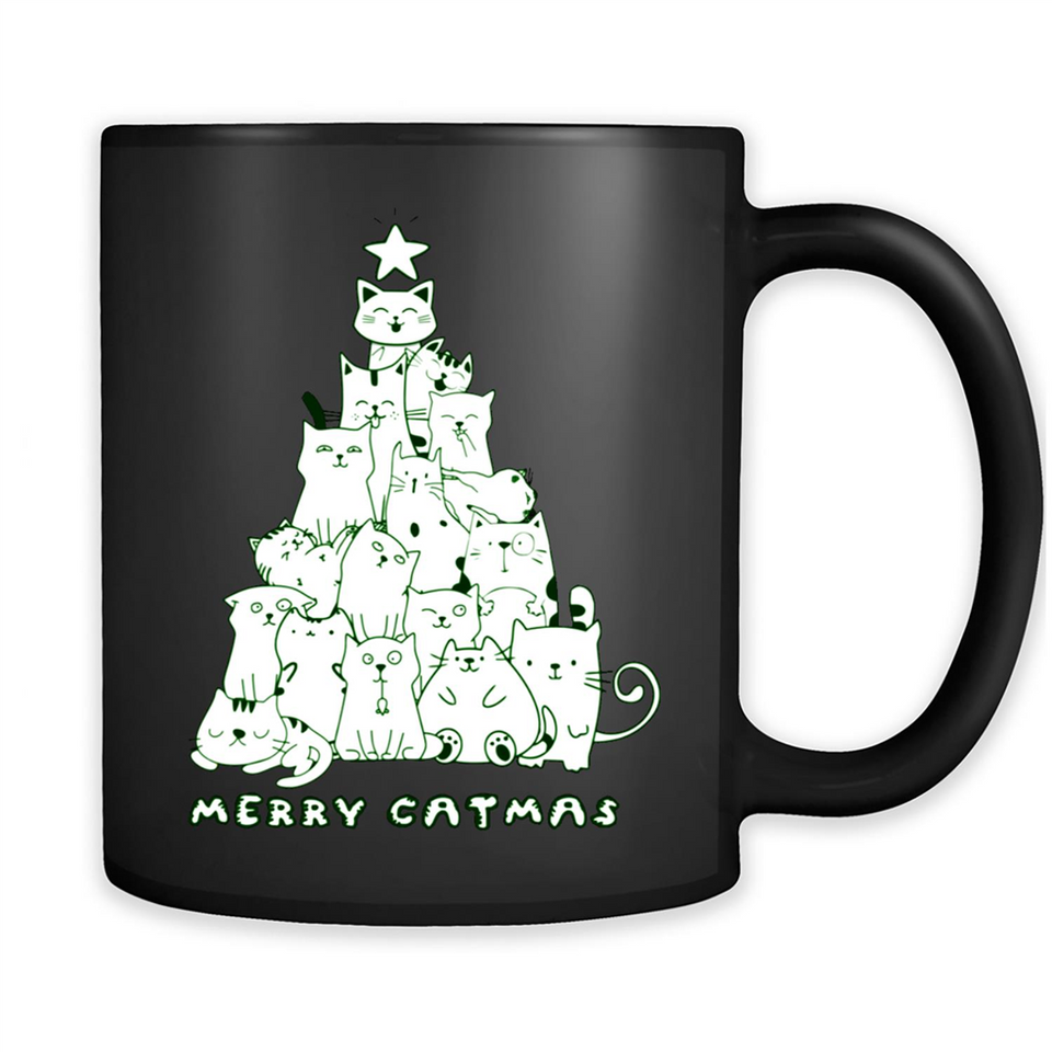 Merry Catmas - Merry Christmas Cat Lover PINGPONG