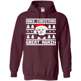 Fabulous Make Christmas Great Again Trump Ugly Christmas - Hoodie