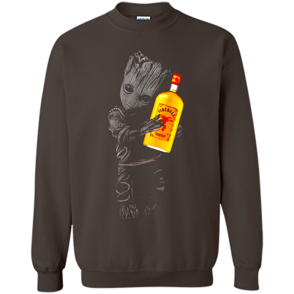 Groot hug Fireball Cinnamon Whisky PING PONG