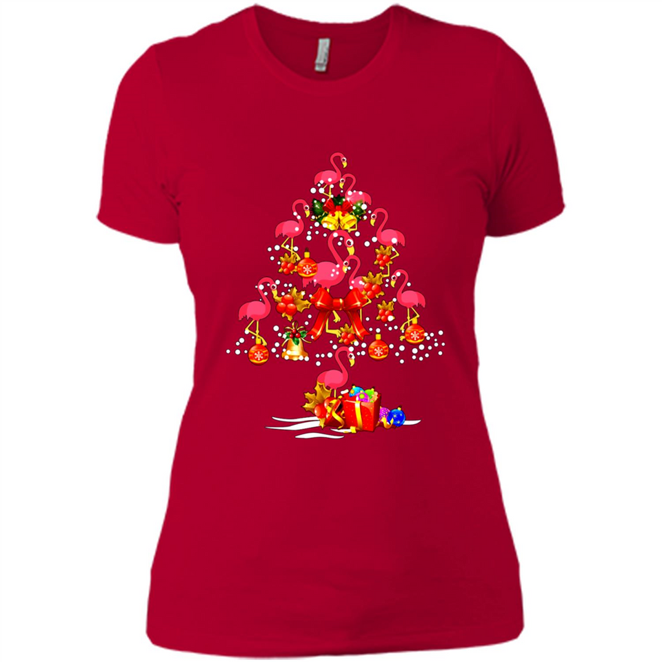Flamingo Christmas Tree Merry Christmas Flamingo PING PONG