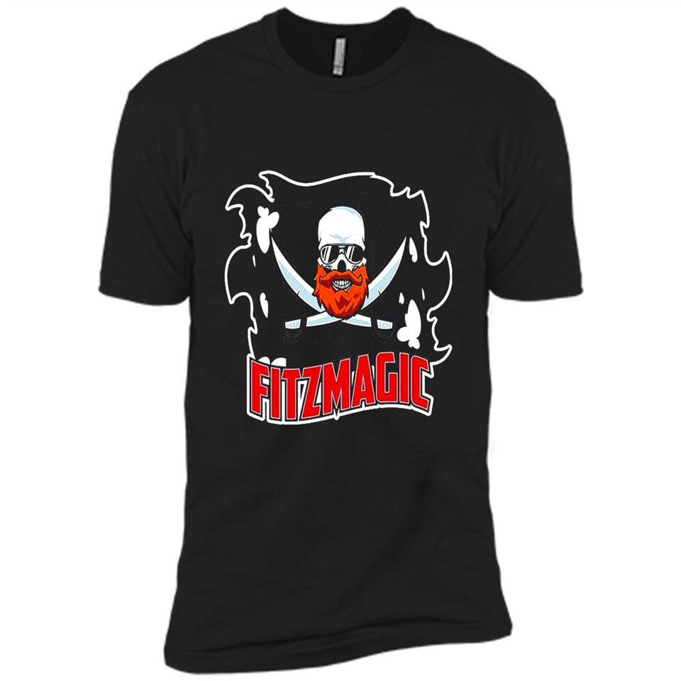 Order Fitzmagic T-Shirt Ryan Fitzpatrick Beard Skull Football Tampa Florida PINGPONG