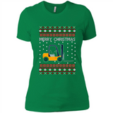 Merry Christmas Forklift ugly sweatshirt PINGPONG
