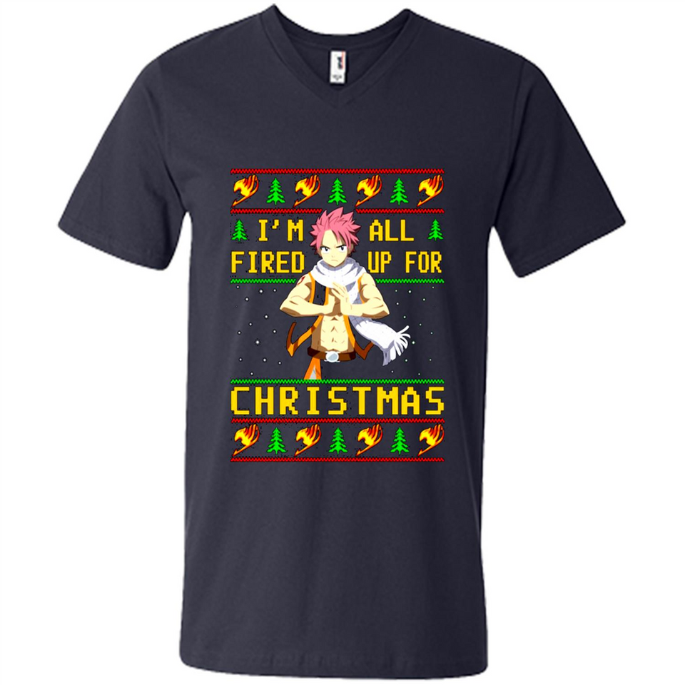 Natsu I’m all fired up for Christmas ugly sweatshirt PINGPONG