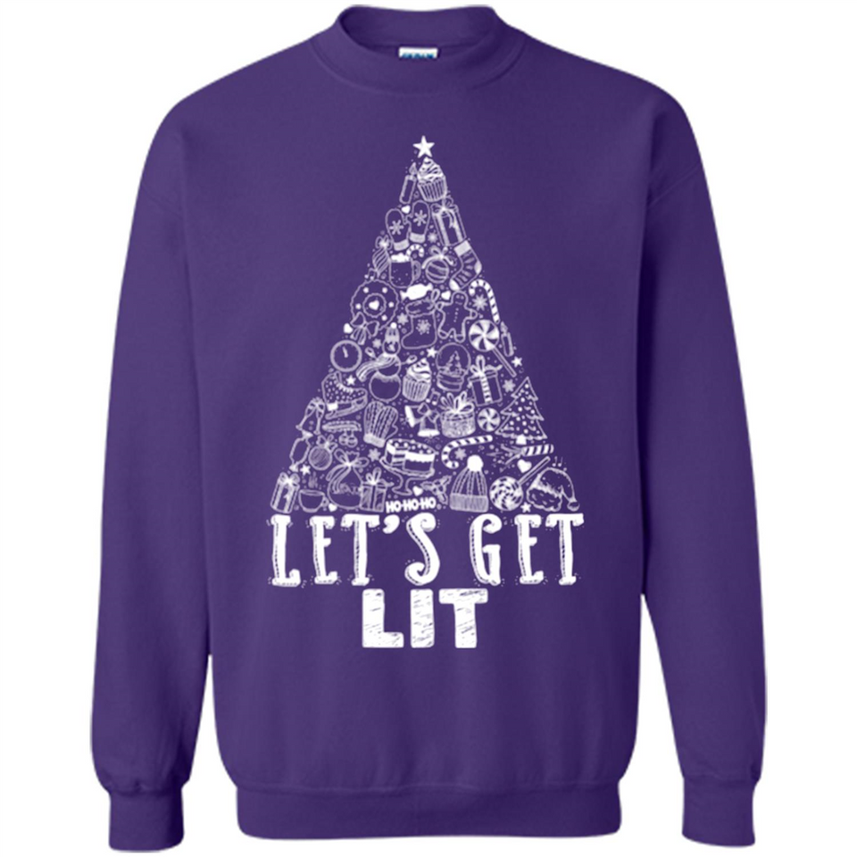 Let's Get Lit - Funny Christmas Tree
