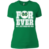 Michigan Wolverines Forever For ever not just when we win - Ladies' Boyfriend T-Shirt