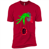 GRINCH HAND HOLDING DETROIT TIGERS GLITTER CHRISTMAS PINGPONG