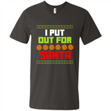 Cookies Out For Santa Christmas - Men's V-Neck