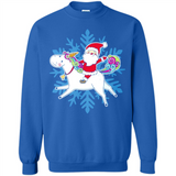 Unicorn And Santa Christmas 1 - Sweatshirt