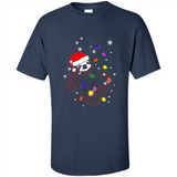 Cute Christmas Choloepus Sloth Santa Led Light Mug - Shirt