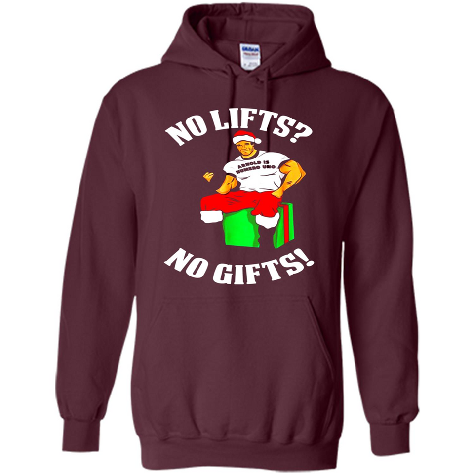 Arnold Is Numero Uno No Lifts No Gifts Christmas PINGPONG