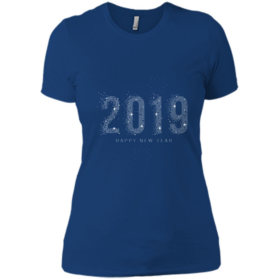 Happy New Year 2019 Sparkle Firework PINGPONG