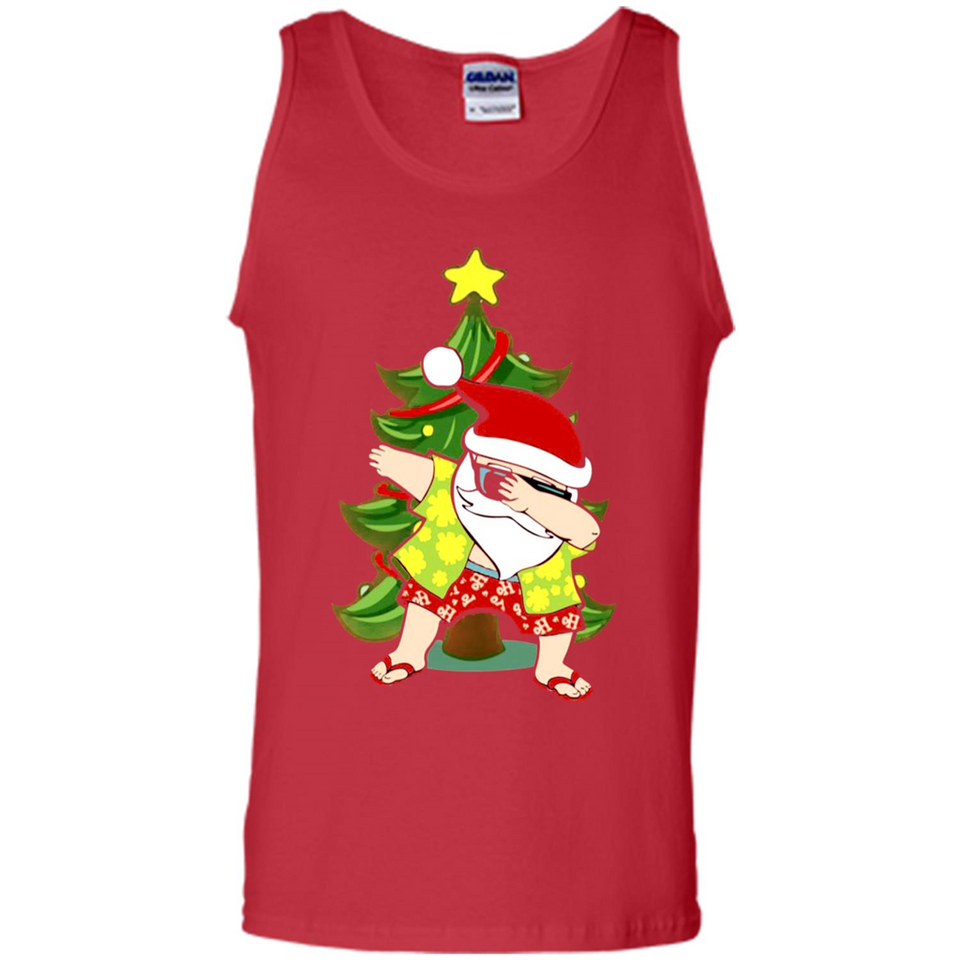 Dabbing Santa Christmas In July - Tank Top