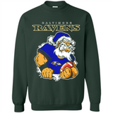 Grumpy Santa Claus Baltimore Ravens Football Team PINGPONG