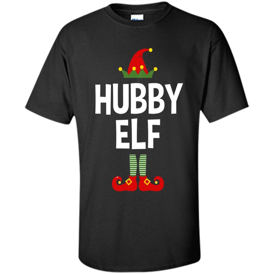 Hubby Elf Shirt - Family Matching Christmas Pajamas - Shirt