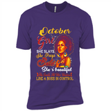 October Girl She Slays She Prays Beautiful Birthday PINGPONG
