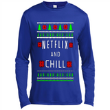 Netflix And Chill Christmas sweater PINGPONG